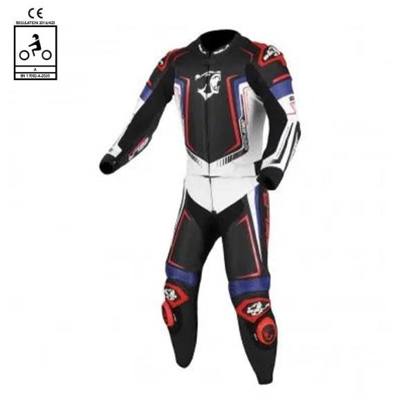 BELA Beast - 2 PC Racing Suit - Black White Blue Red