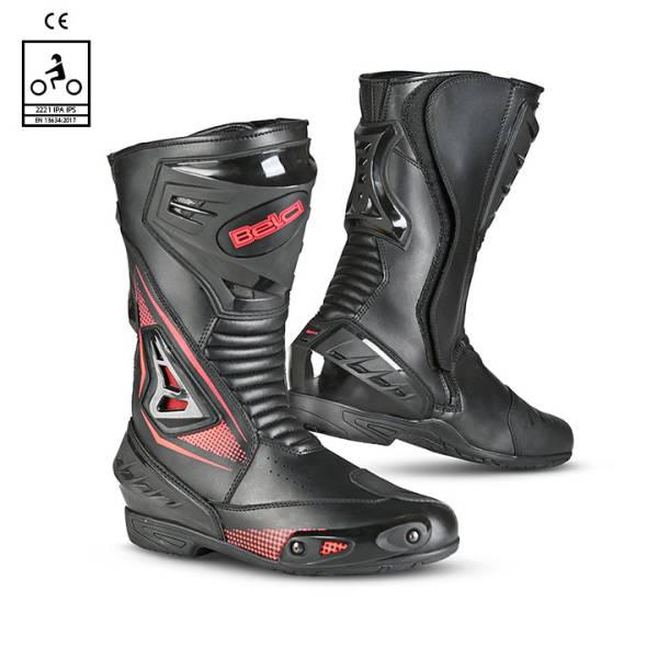 BELA Master Man - Racing Boot - Black Red