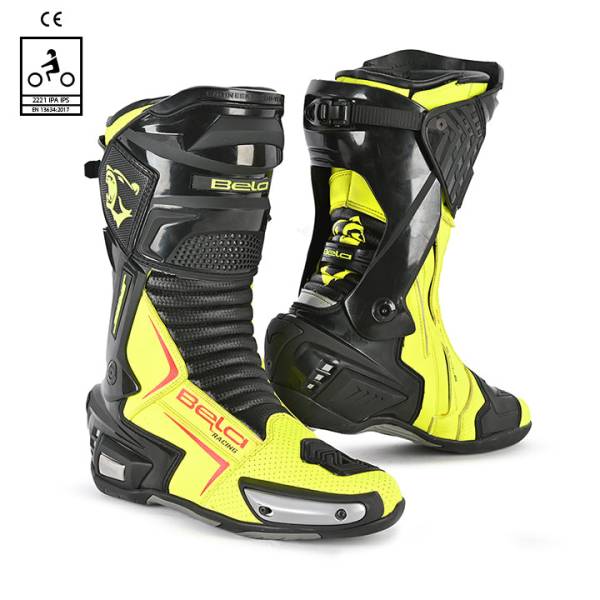 BELA Speedo 2.0 - Racing Boot - Black Yellow Flouro