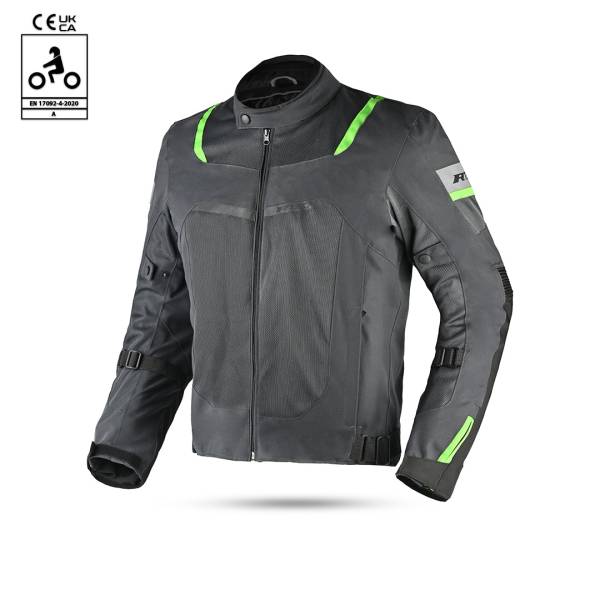 R-Tech Spiral Mesh Jacket - Anthracite Grey Green