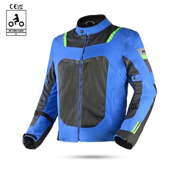 R-Tech Spiral Mesh Jacket - Blue Grey Green