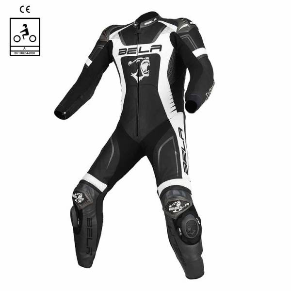 BELA X Race - 1 PC Racing Suit - Black Dark Gray White