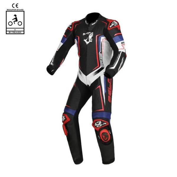 BELA Beast -  1 PC Racing Suit - Black White Blue Red