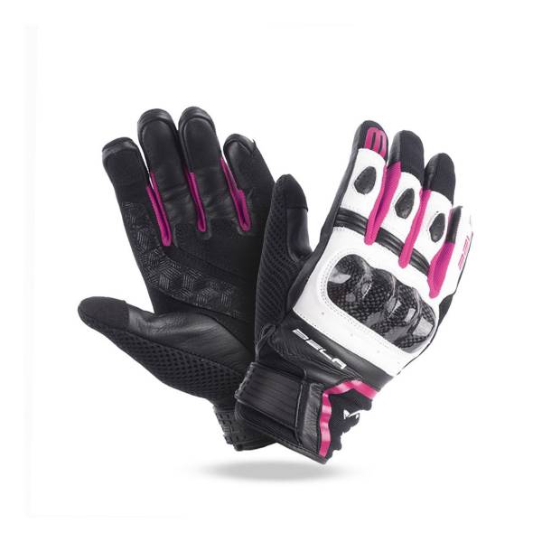 BELA Air Flow Lady - Gloves - Black White Pink