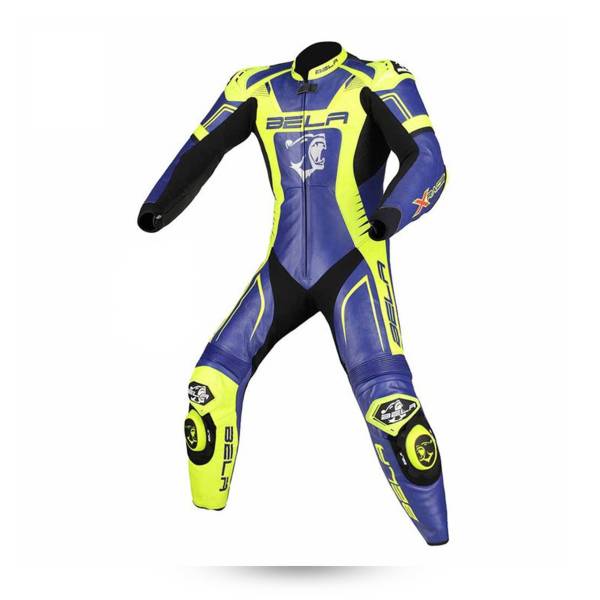 BELA X Race - 1 PC Racing Suit - Blue Yellow Flouro