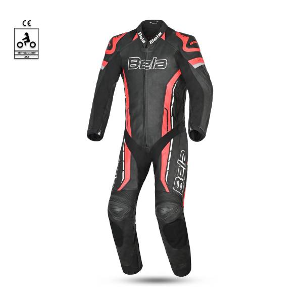 BELA Rocket Man Mix Kangaroo - 1 PC Racing Suit - Black Red