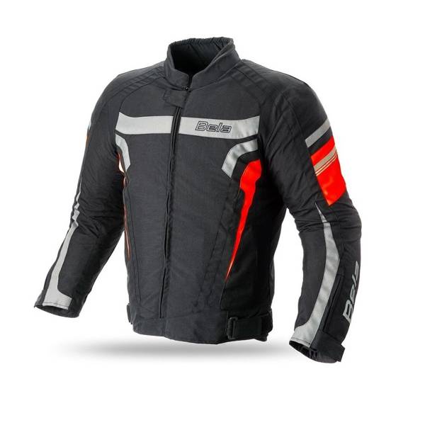 BELA Rebel Man Rider - Textile Jacket - Black Red