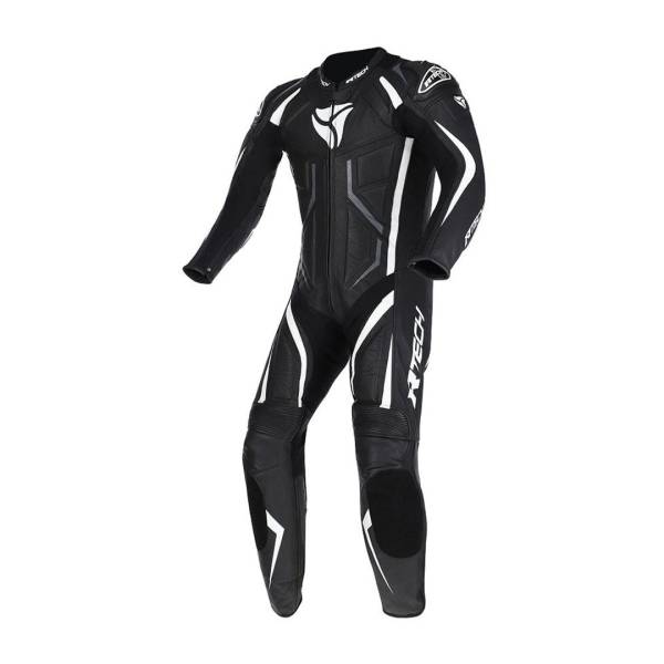 R-TECH Defender GP - 1 PC Racing Suit -Black White