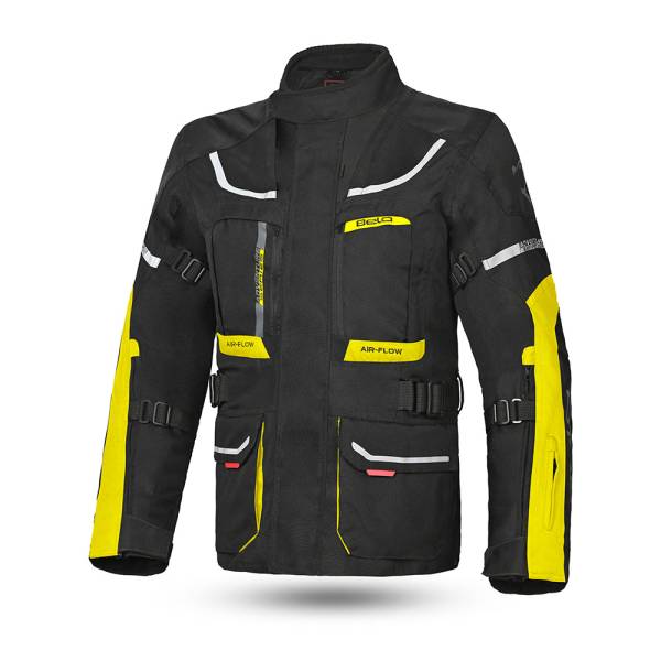 BELA Transformer The Winter jacket - Black Yellow Flouro