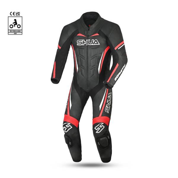 SHUA Infinity - 1 PC Racing Suit - Black Red