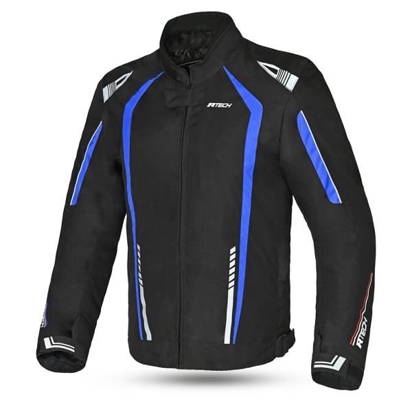 R-TECH Marshal - Textile Jacket - Black Blue