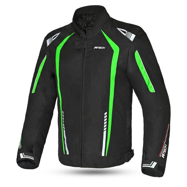 R-TECH Marshal - Textile Jacket - Black Green