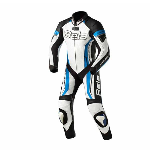 BELA Rocket Kids - 1 PC Racing Suit - White Black Blue