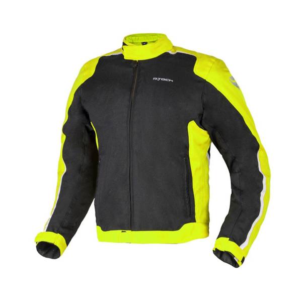 R-TECH Motril - Textile Jacket - Black Yellow Flouro