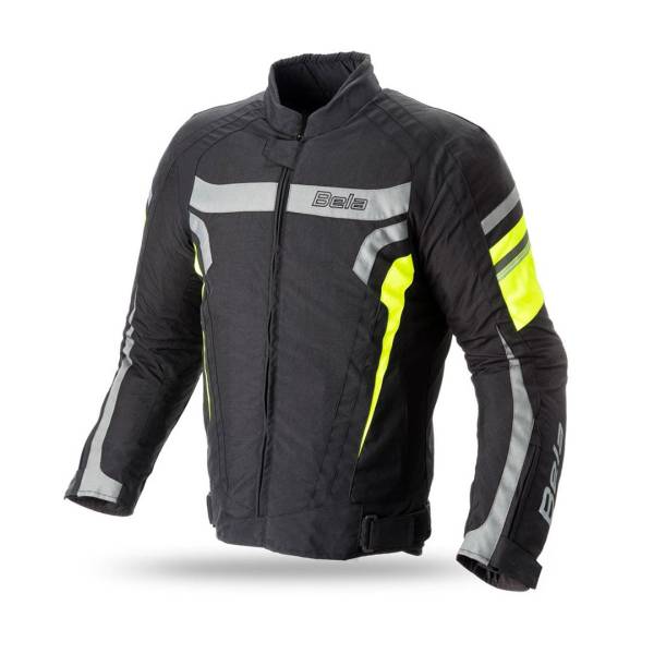 Rebel 2.0 - Textile Jacket - Black Yellow Flouro