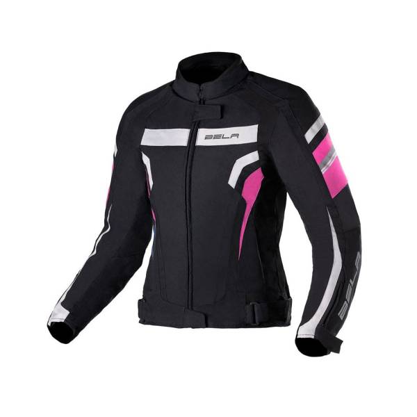 BELA Rebel RiderLady - Jacket - Black Pink Flouro