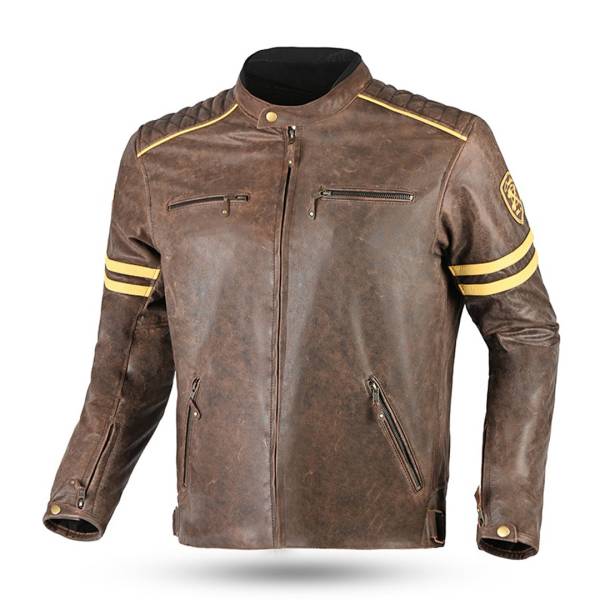 Bela Terminator - Leather Jacket - Brown