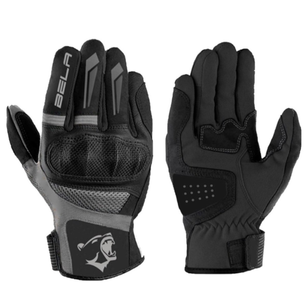 BELA Hero Air  - Summer Gloves - Black Gray