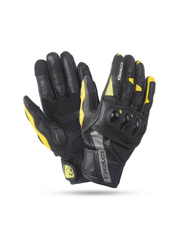 BELA Blast - Gloves - Black Yellow Flouro