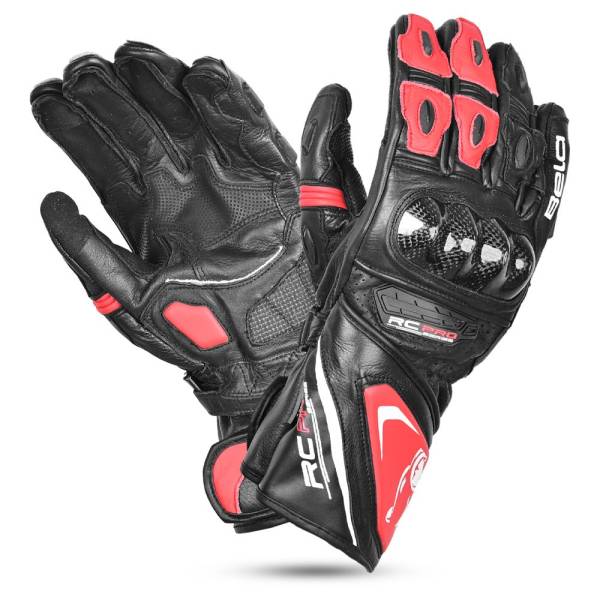 BELA Rocket Long - Gloves - Black Red