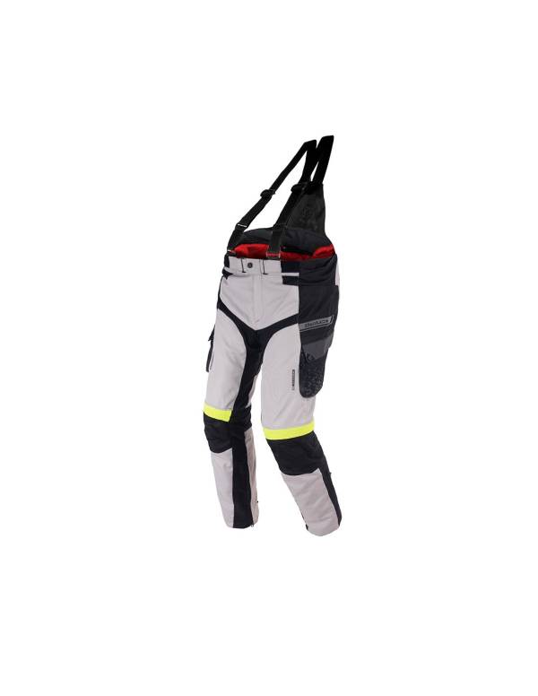 BELA Crossroad Extreme WP - Textile Pant - Ice Black Yellow Flouro