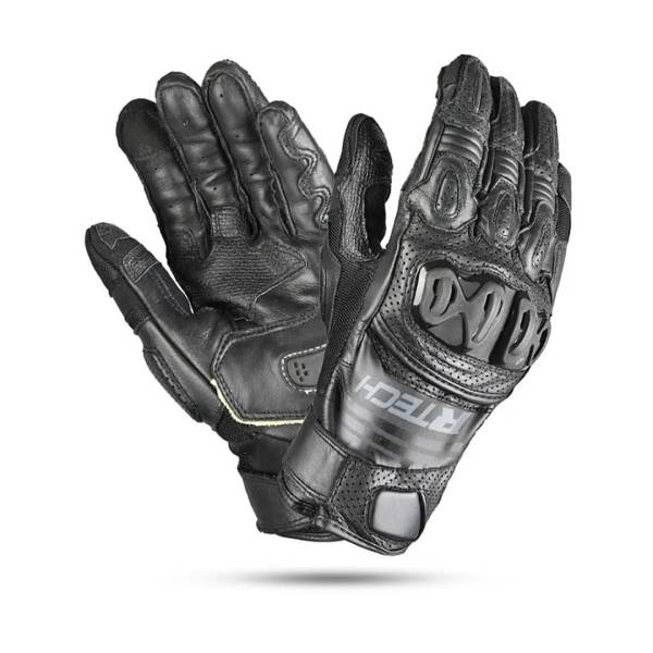 R-TECH Rocco Racing Gloves - BLACK